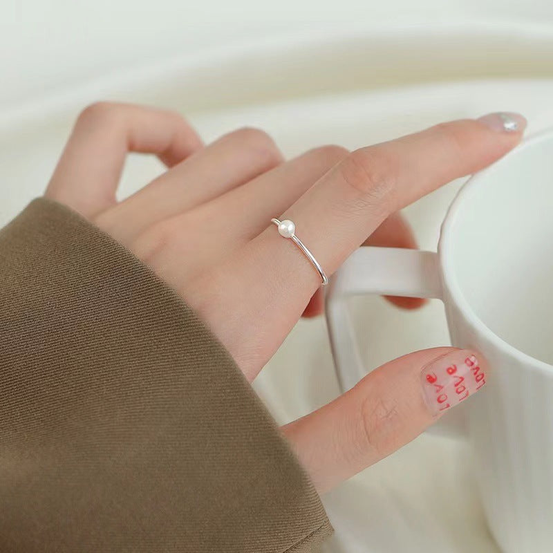 Women's Interest Light Luxury Advanced Sense Little Finger Rings
