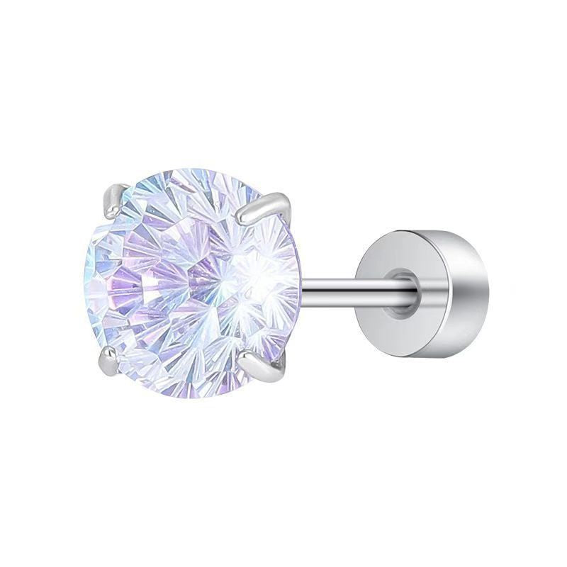 Ear Bone Clip High-grade Atmosphere Full Stud Earrings