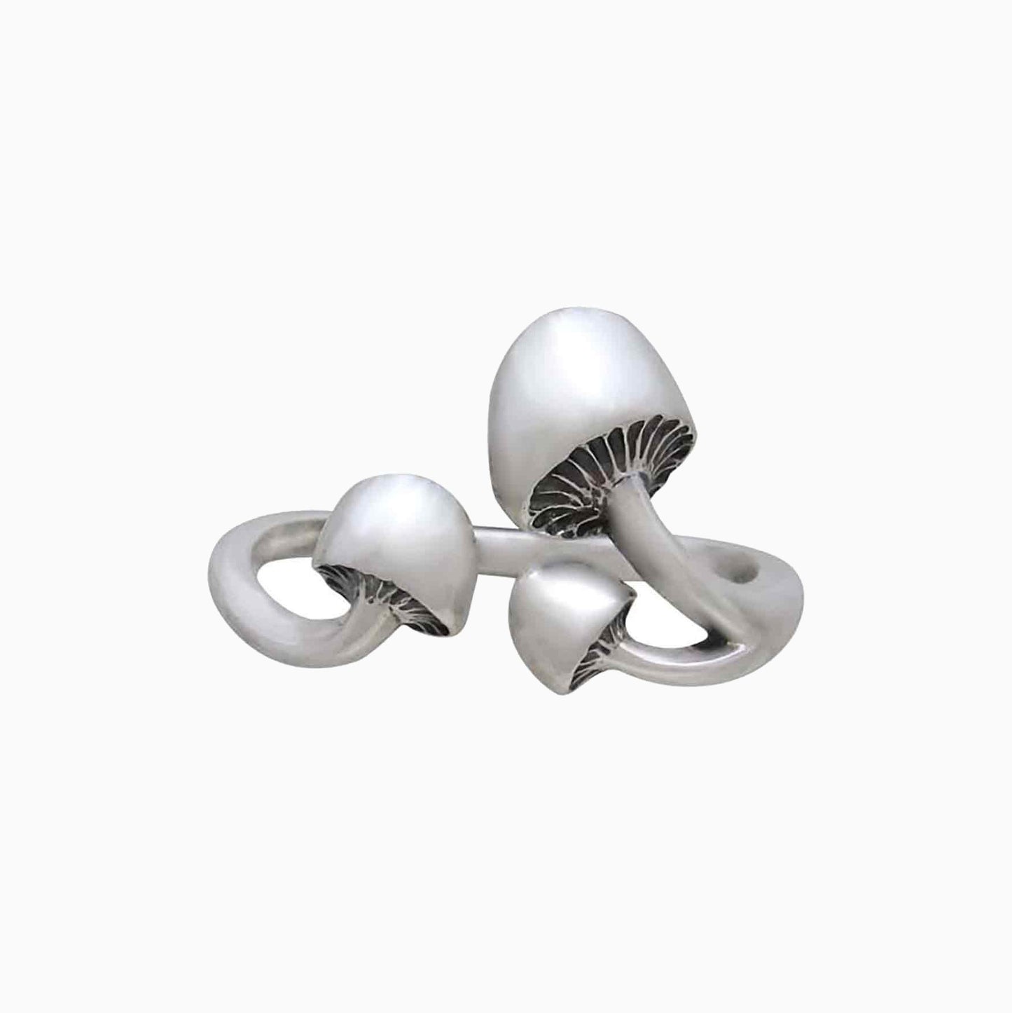 Mushroom Open Female Creative Simple Alloy Ring