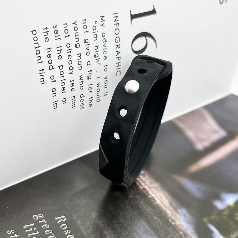 Women's & Men's Silicone Anion Outdoor Sports Balance Energy Bracelets