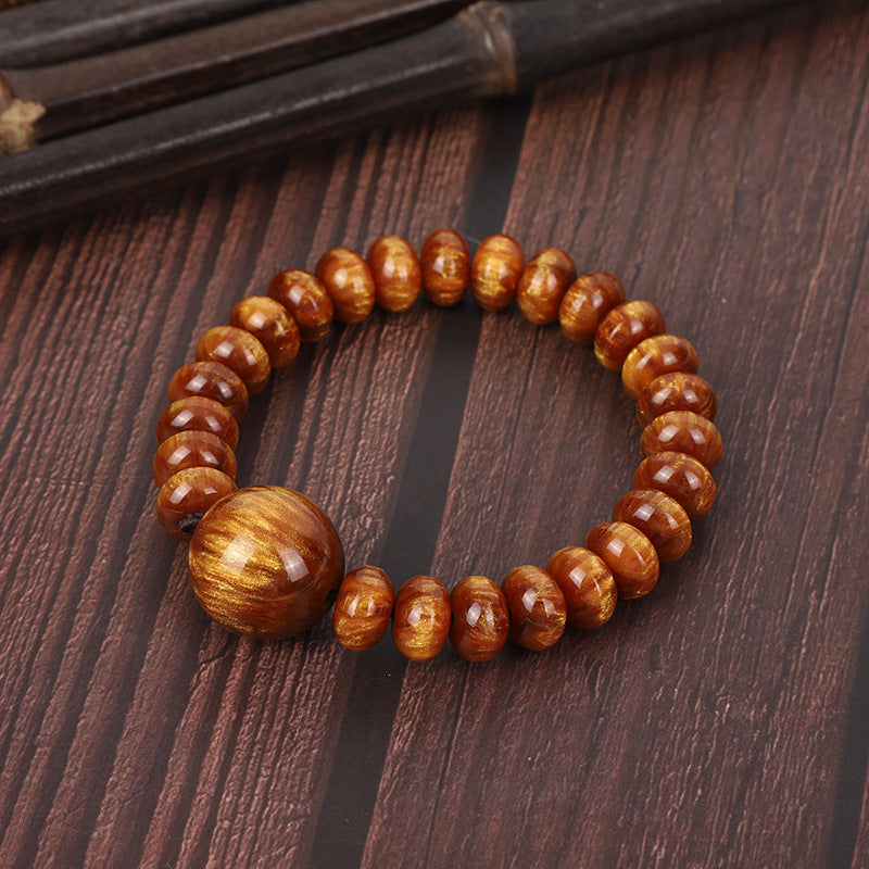 Willow Pagoda Single Circle Prayer Beads National Style Stall Resin Bracelet