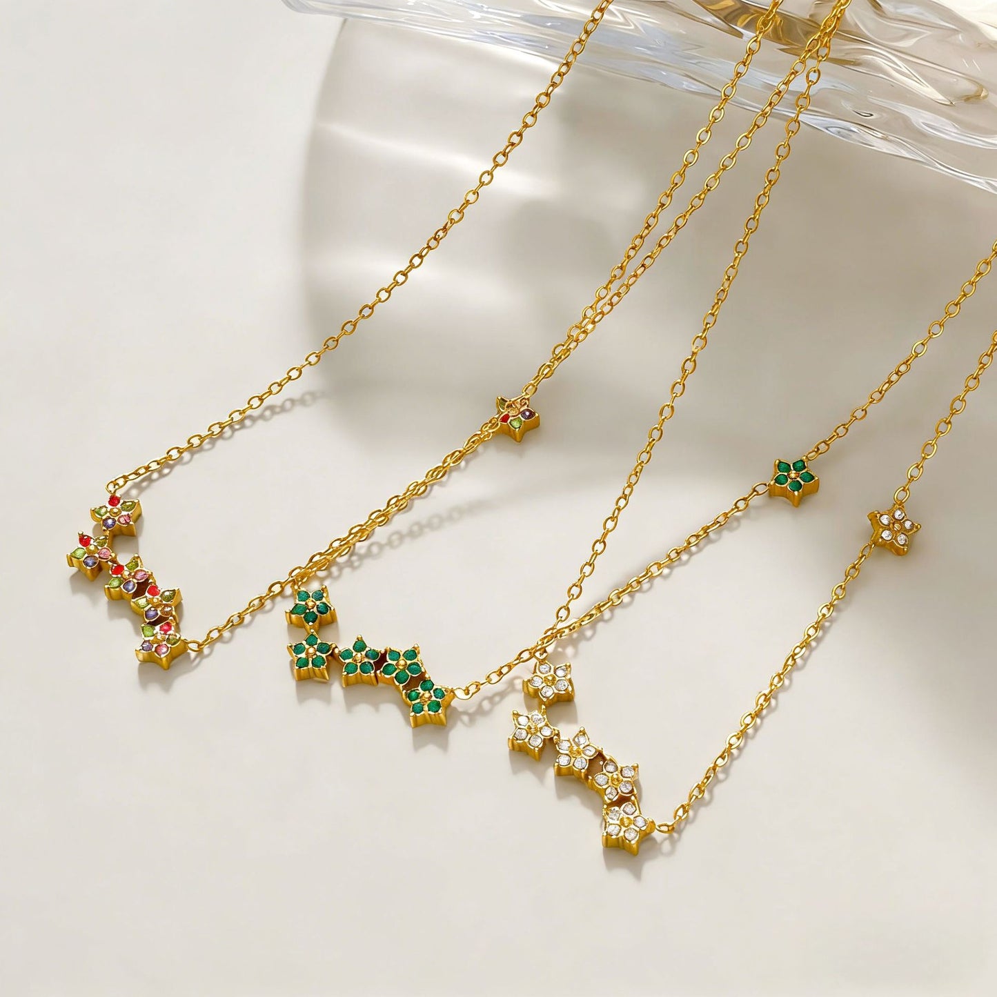 Spring Fashion Trendy Design Long Clavicle Necklace