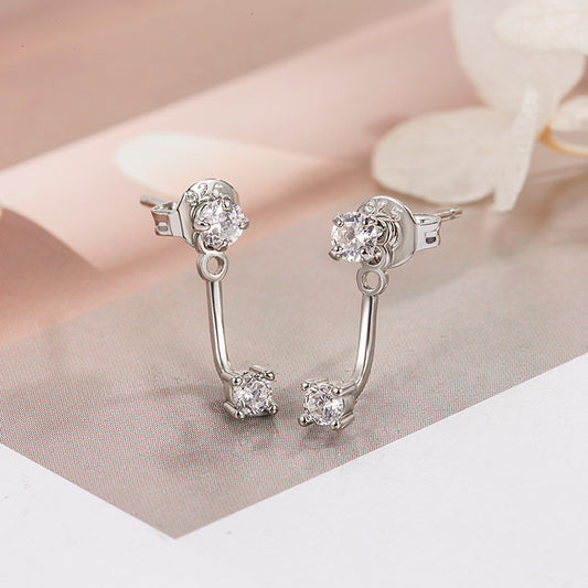 Sleeping No Need To Take Off Ear Female Stud Earrings