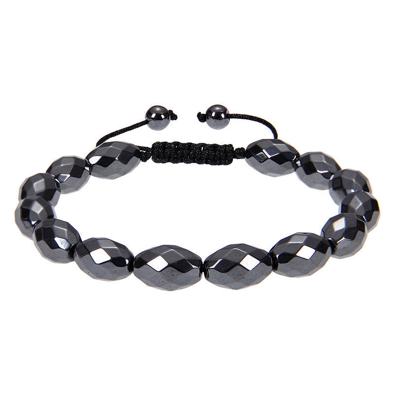 Style Black With Love Magnet Peach Bracelets