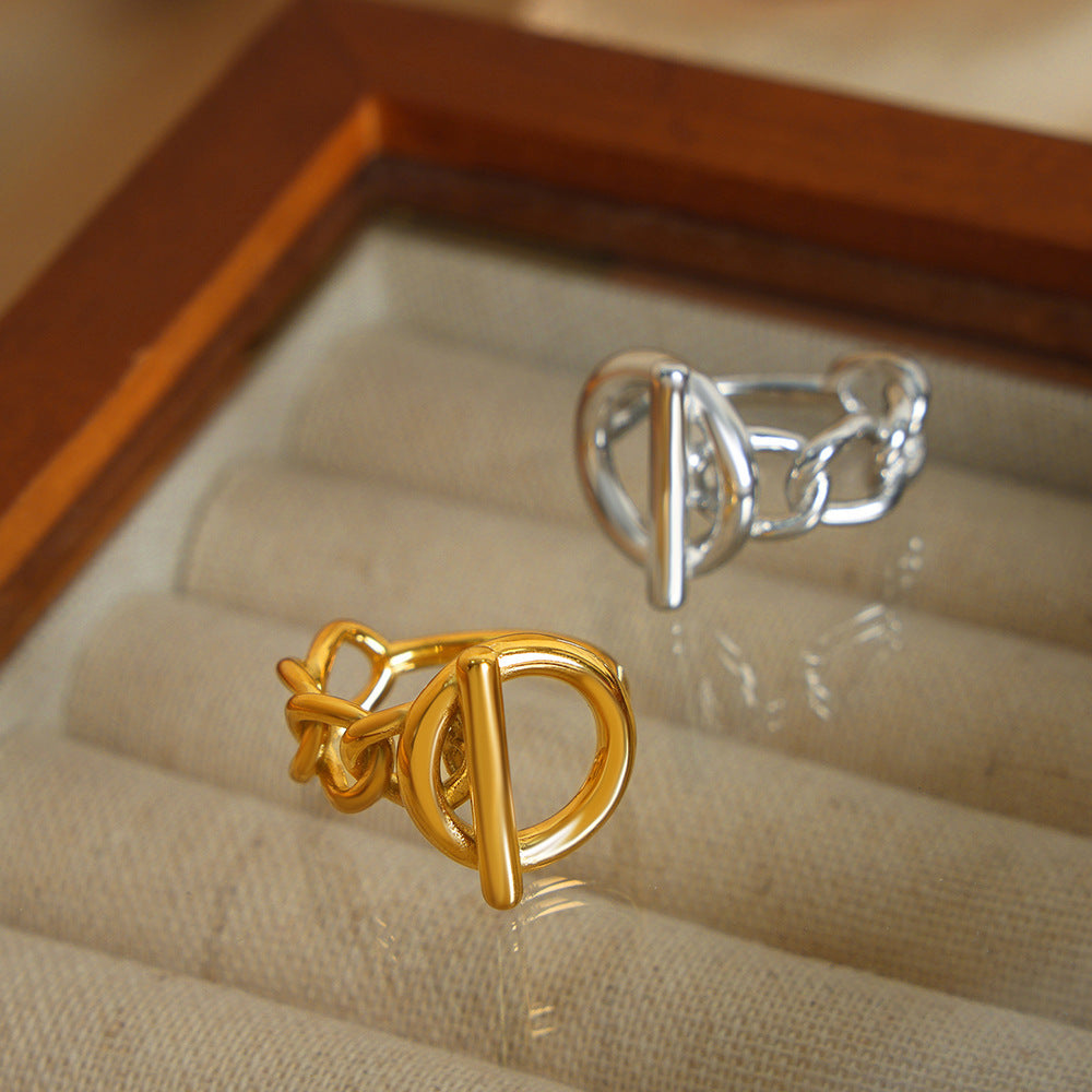 Mother Elegant Personalized Fashion Geometric Ornament Rings