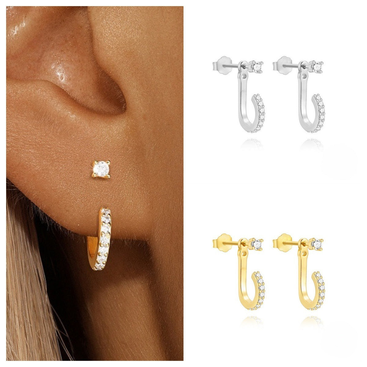 Adjustable Type Classic Creative Personality Temperament Earrings
