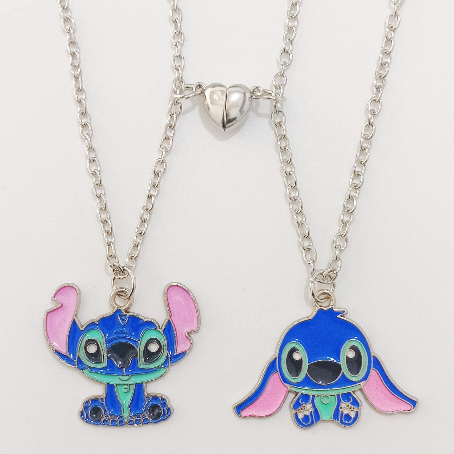 Women's & Men's Cute Stitch Star Dripping Oil Couple Pendants