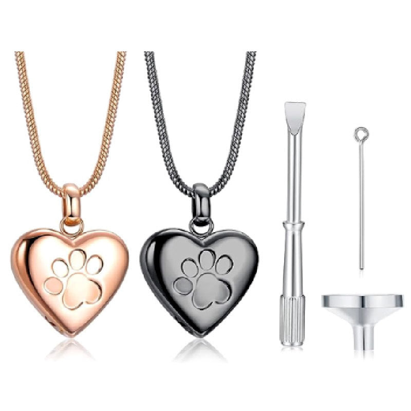 Bottle Ashes Heart-shaped Cross Pet Animal Pendants