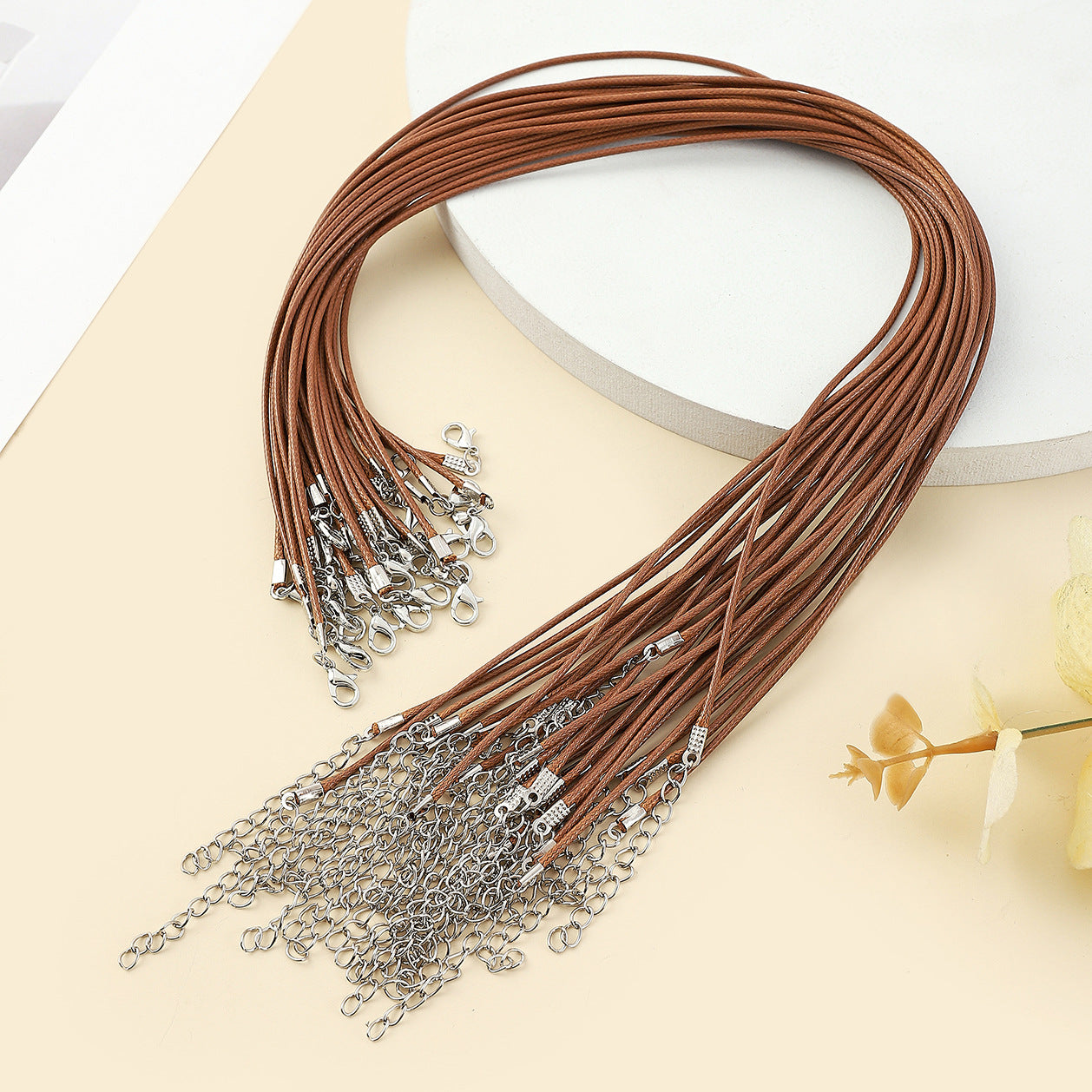 Line Leather String Colors Single Rope Pendants