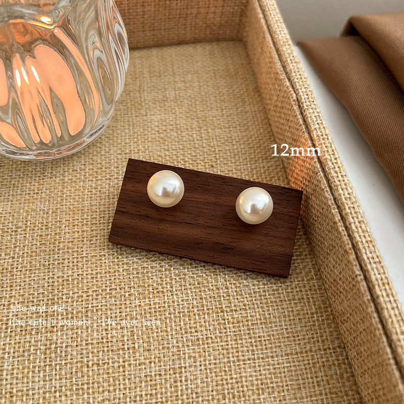 Pearl High-grade Butterfly Ear Clip Fashionable Earrings