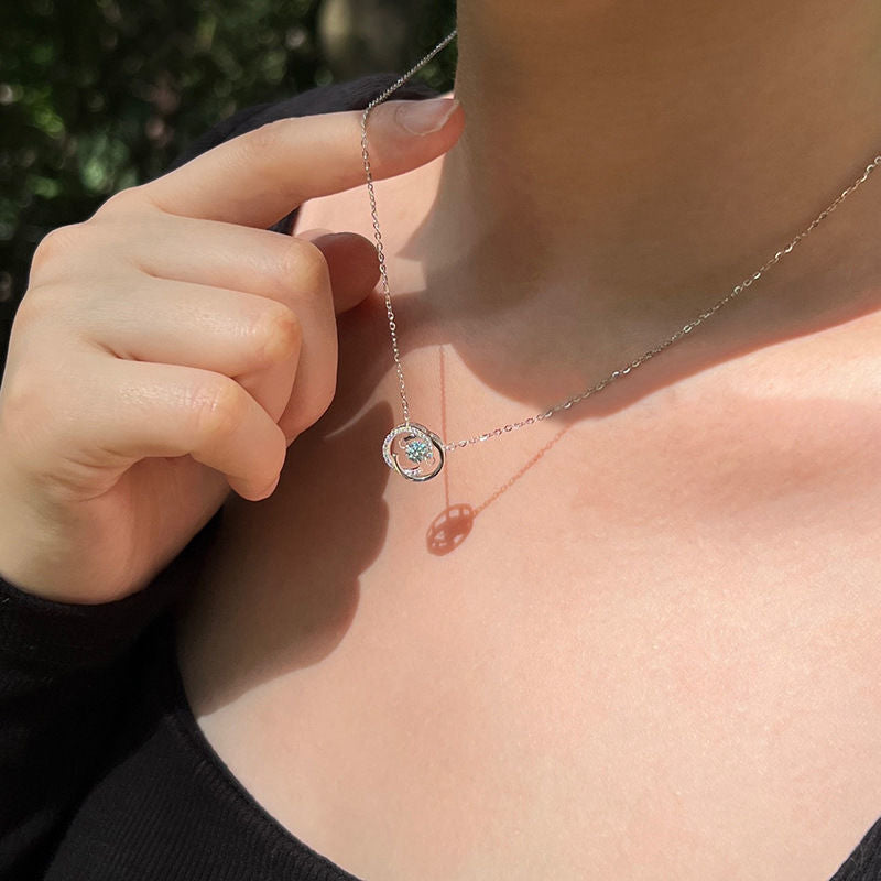 Double High-grade Design Cold Style Simple Pendants