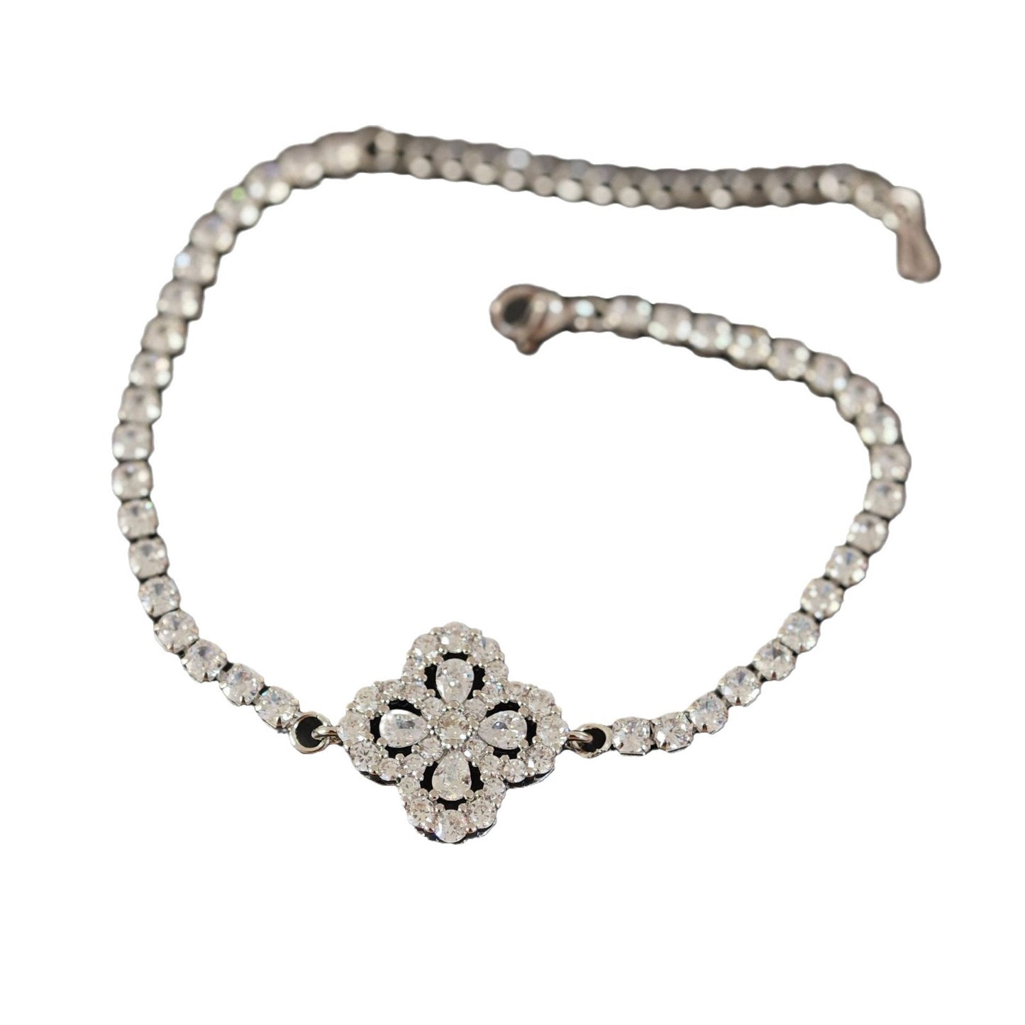 Minority Full Diamond Snowflake Hand Cold Bracelets