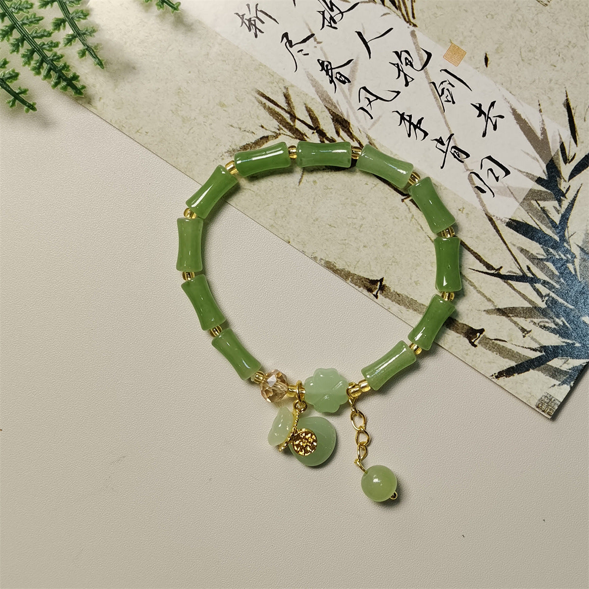Women's Ancient Style Bamboo Niche Design Mori Bracelets