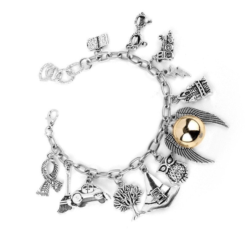 Television Magic Academy Chateau Death Creative Flying Bird Necklace