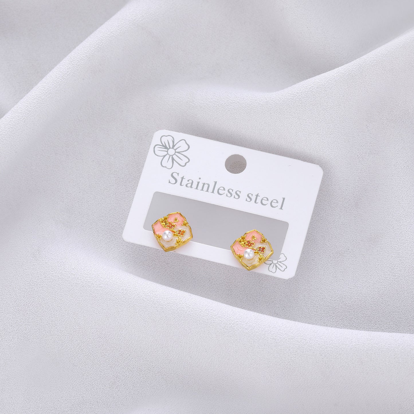 Style Pearl Affordable Luxury Fashion Simple Fresh Holiday Stud Earrings