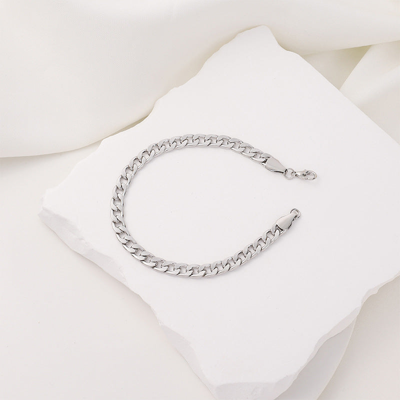 Imitation Stainless Steel Chain Personality Creative Handmade Light Bracelet