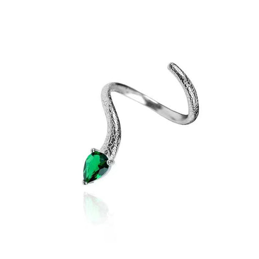 Smart Pet On Fingertips Simulated Snakes Knuckle Personality Rings