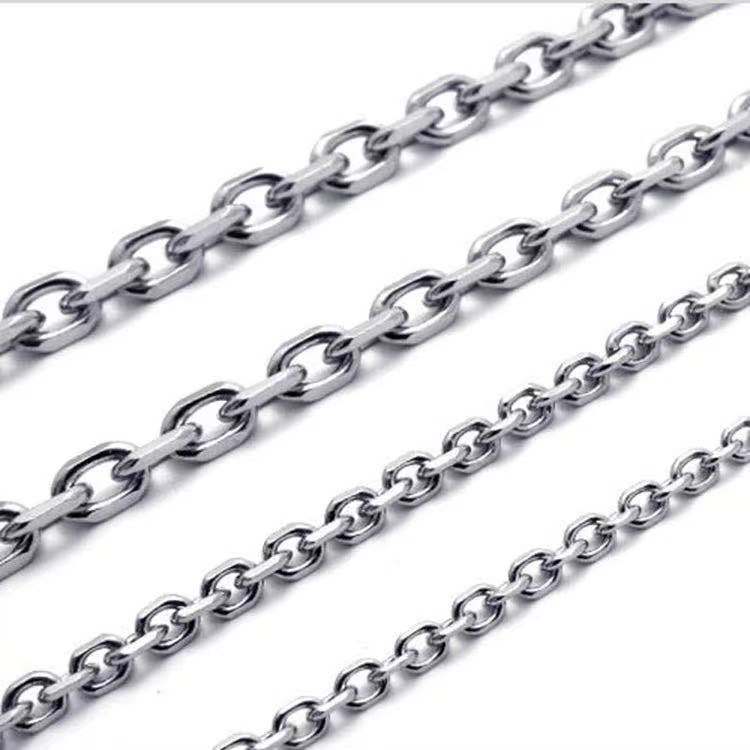 Stainless Steel Open Wholesale Angle Chain Color Clavicle Grinding Snake Necklace