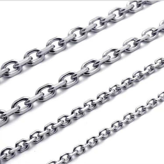 Stainless Steel Open Wholesale Angle Chain Color Clavicle Grinding Snake Necklace