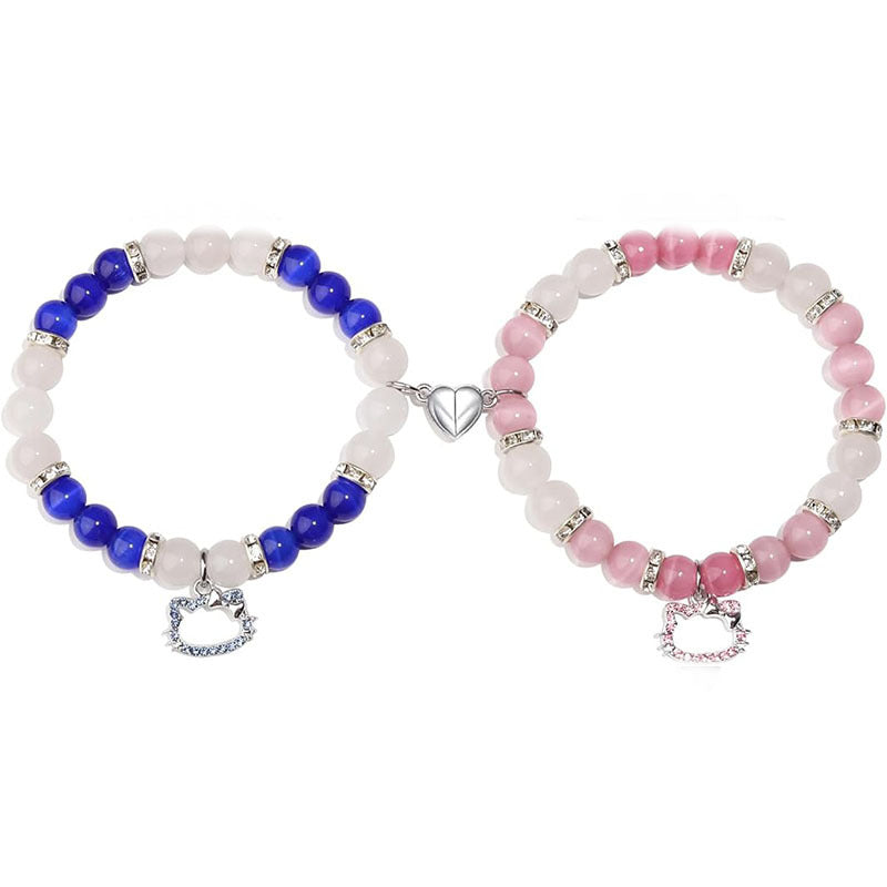 Women's & Men's Friendship Couple Halloween Birthday Gifts For Bracelet