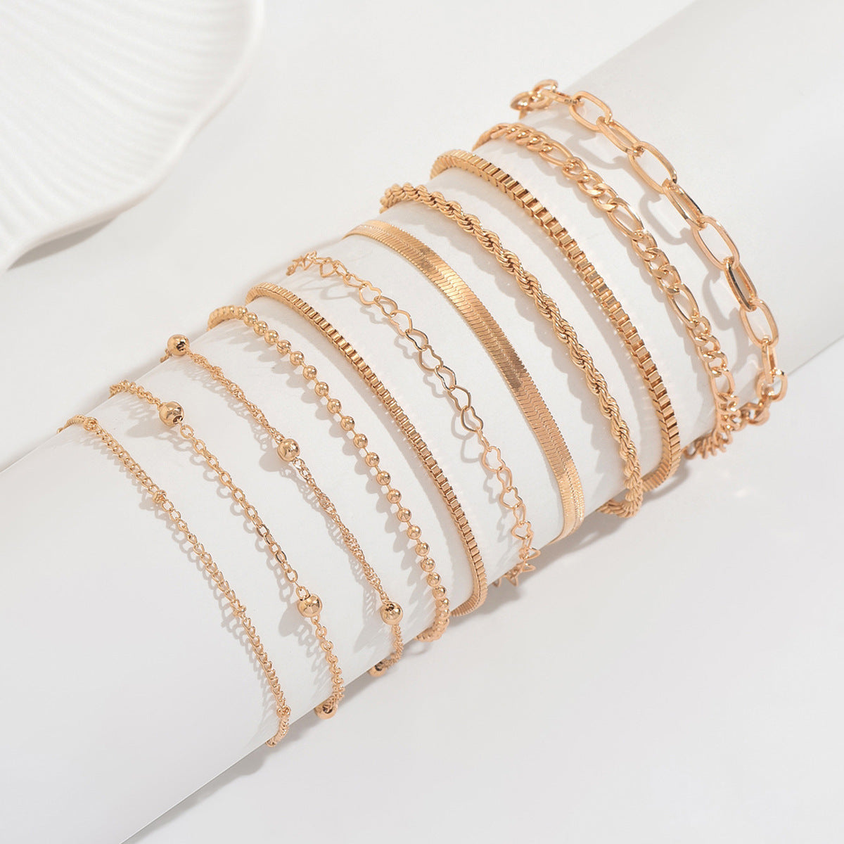 Fashion Folding Love Bead Suit Advanced Necklaces