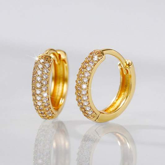 Women's & Men's Trendy Hip Hop Style Clip Over Studded With Rings