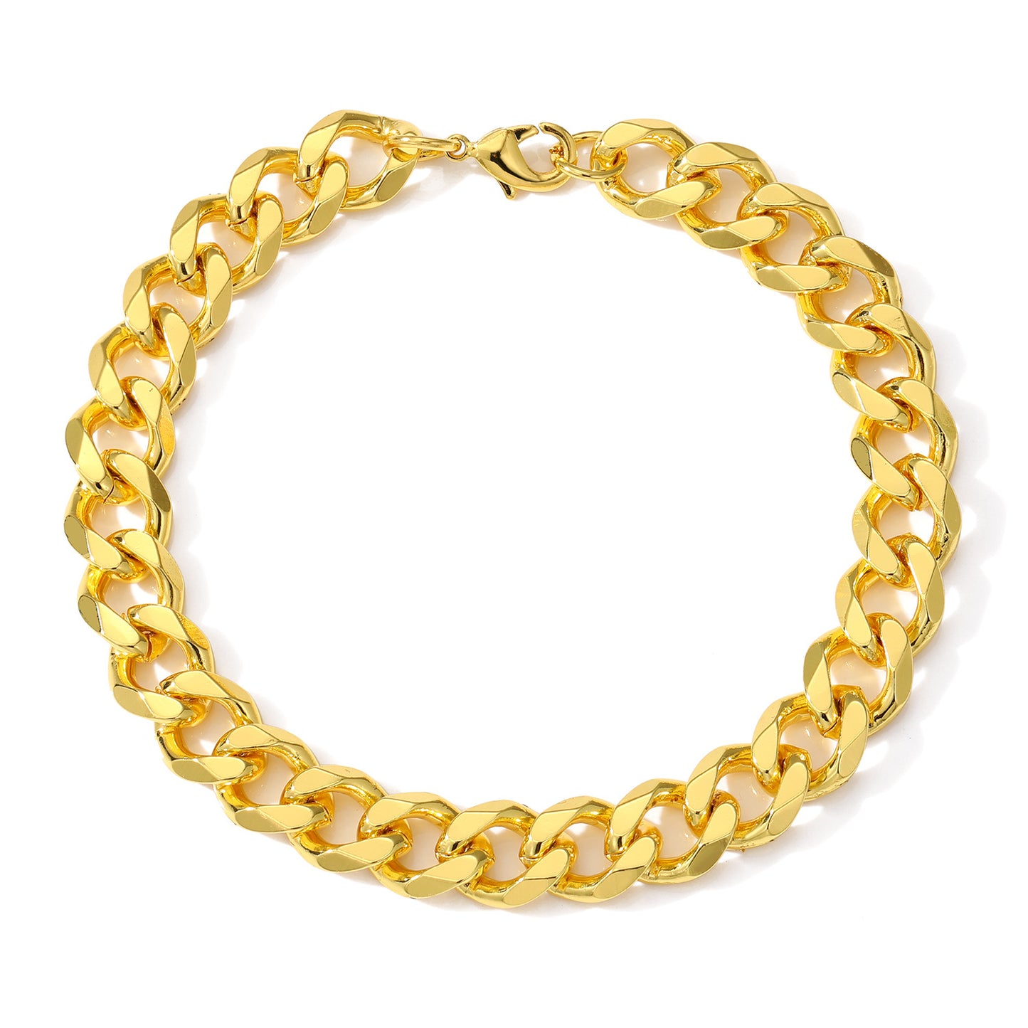 Men's Fashion Stainless Steel American Boys Cuban Link Bracelets