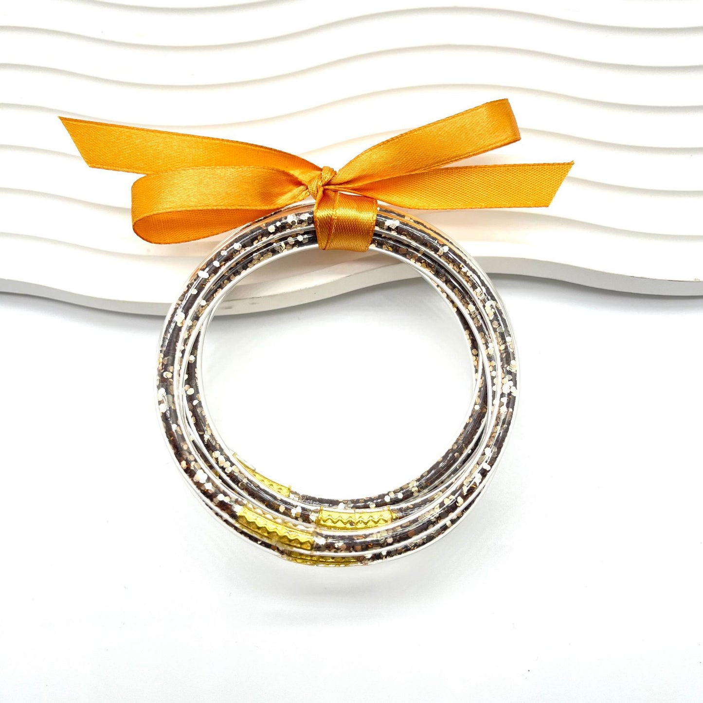 Glamorous Fashion Silicone Bright Simple Couple Bracelets