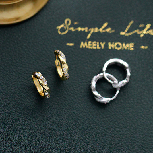 Clip Female Simple Light Luxury Niche Earrings