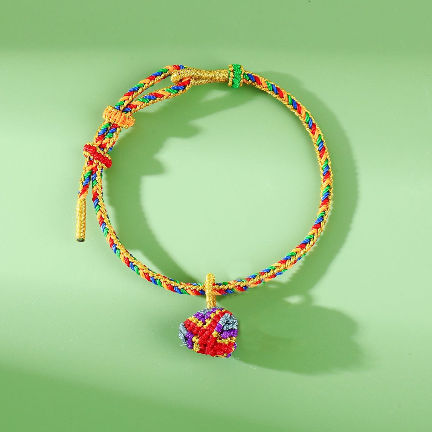 Children's Dragon Boat Festival Colorful Rope Carrying Strap Hand-woven Tiger Sachet Bracelets