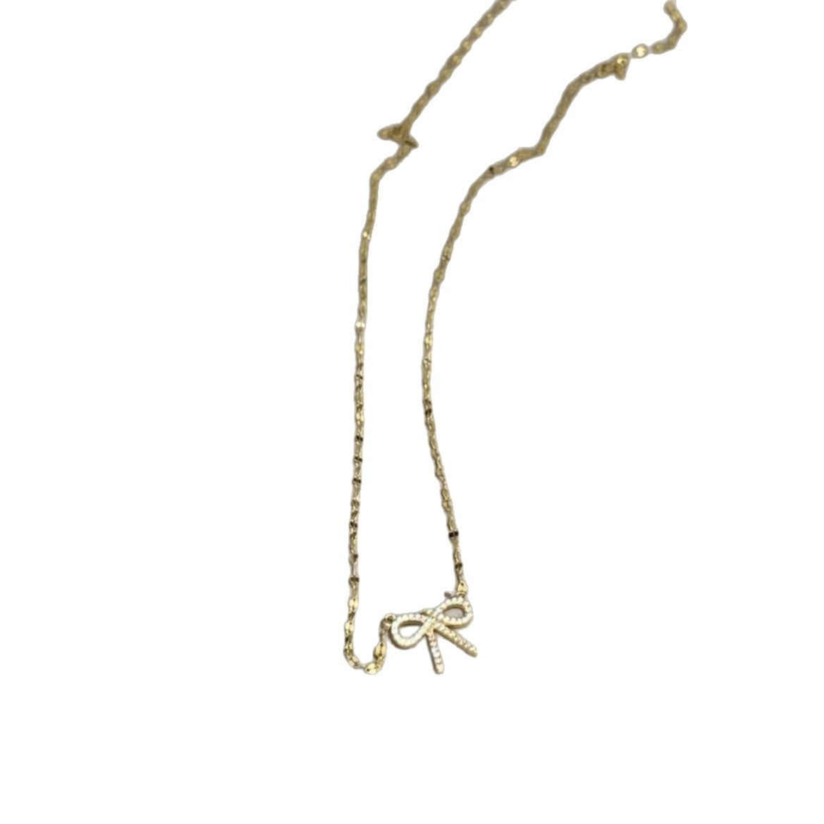 Ballet Bow Princess Court Series Female Clavicle Chain Light Necklaces