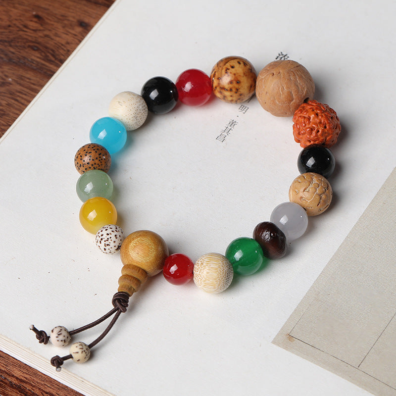 Women's & Men's Duo Bao Seeds Bodhi Alms Bowl Bracelets