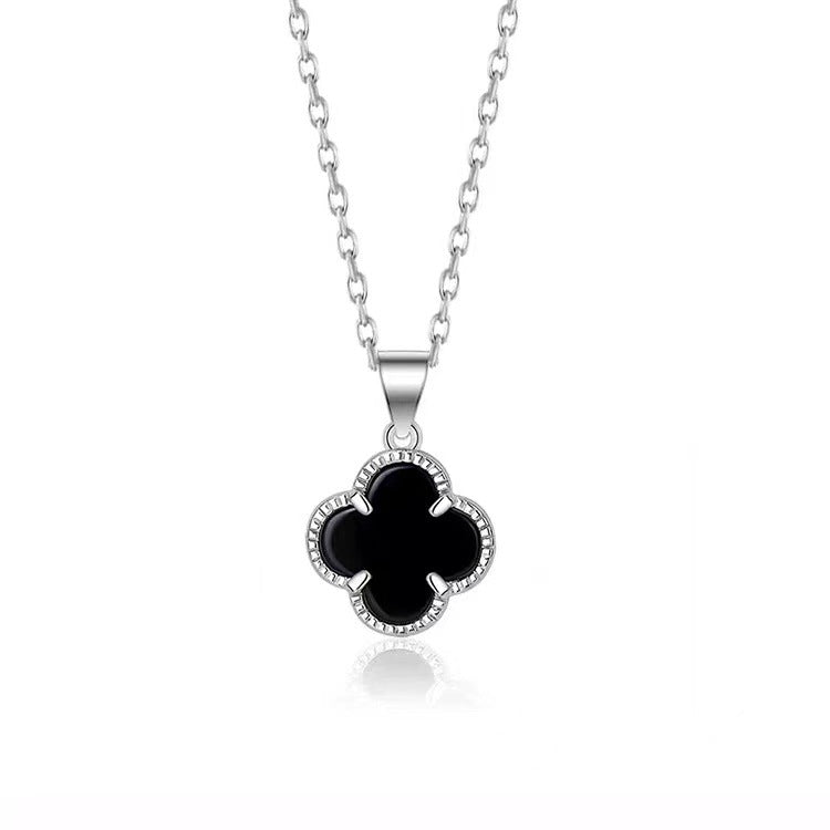 Women's Korean Style Four-leaf Clover Elegant Clavicle Necklaces