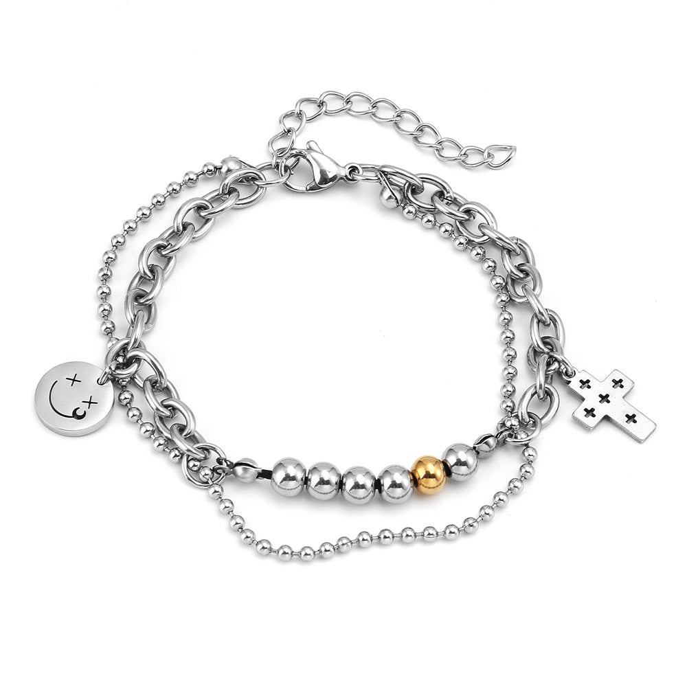 Stone Opal Stringed Pearls Ornament Girlfriends Bracelets