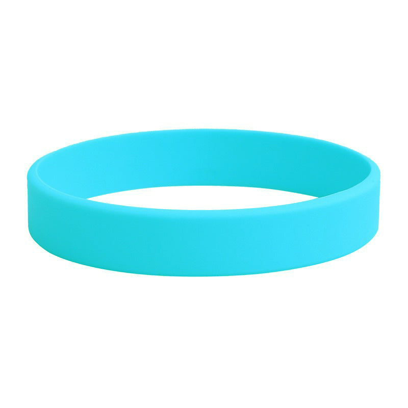 Strap Solid Color No Printing Words Gasket Activity Bracelets