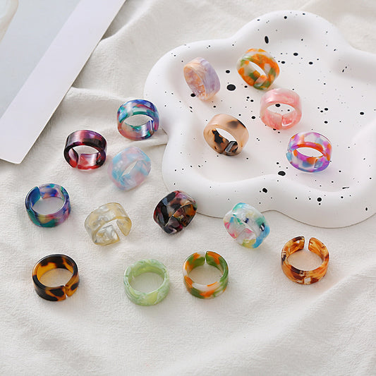 Female Sweet All Match Index Finger Circle Ring
