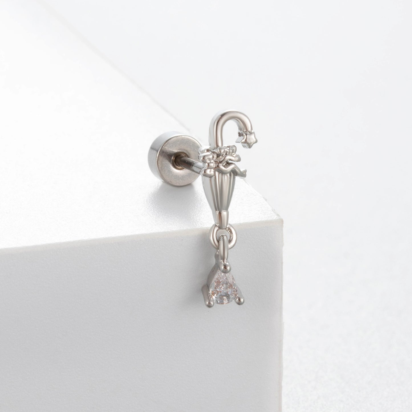 Titanium Steel Ear Bone Cute High-grade Earrings