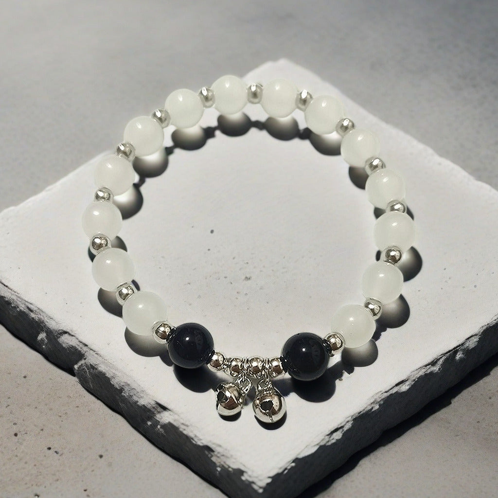 White Opal Butterfly Female Temperament Design Bracelets