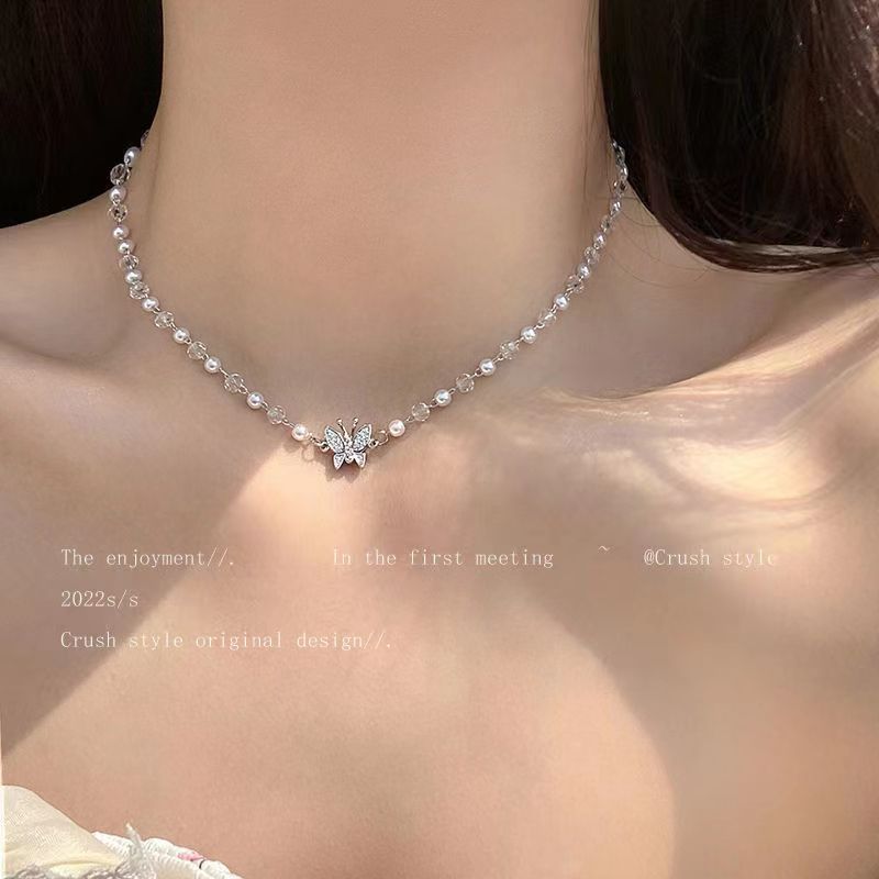 Women's Sweet Pure Love For Light Luxury Minority Design Necklaces