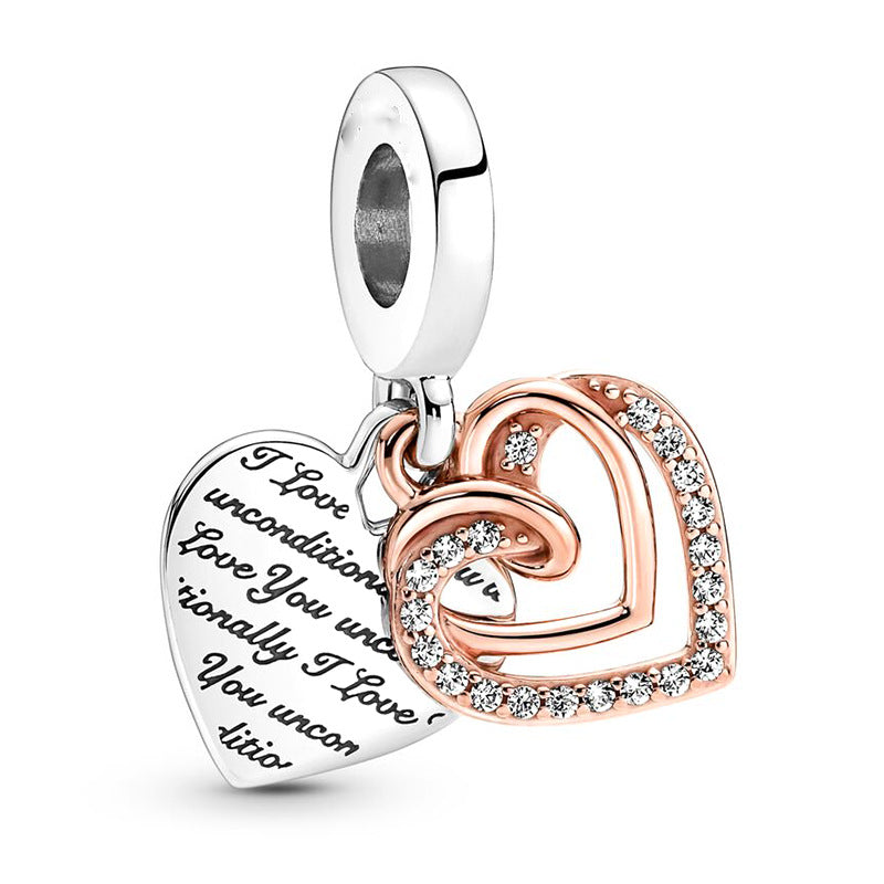 Beads Bead Dog's Paw Shining Heart Jewelry Accessories