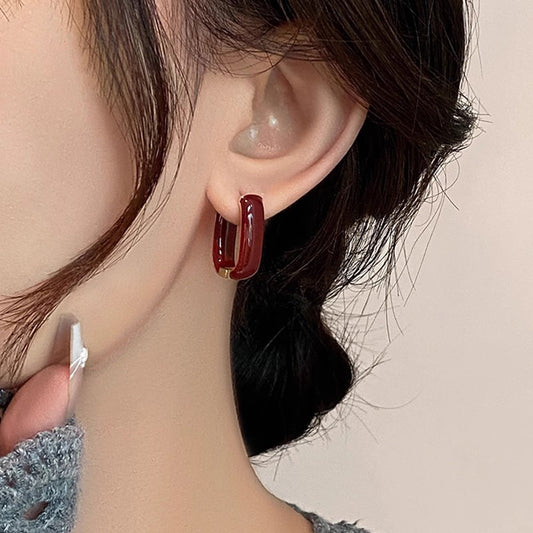 Luxury Niche Design Ear Clip Elegant Earrings