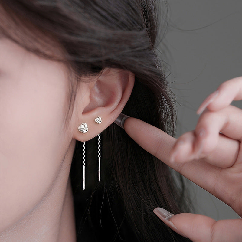 Luxury Elegant High-grade Knotted National Fashion Ear Line