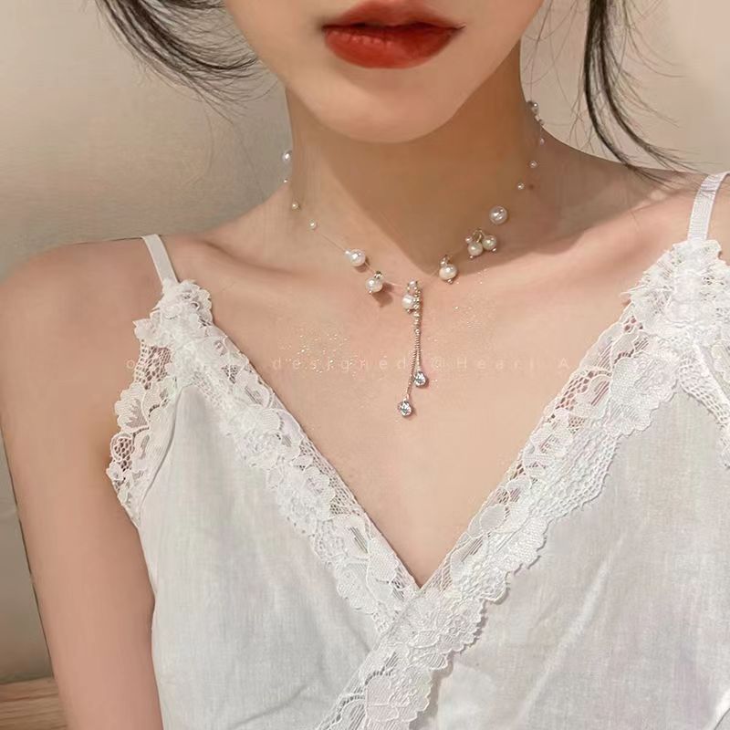 Women's Sweet Pure Love For Light Luxury Minority Design Necklaces