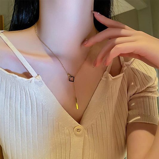 Women's Buckle For Summer Fashion Long Clavicle Necklaces