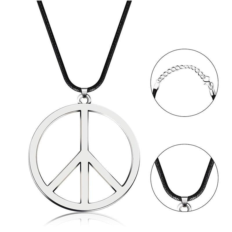 Logo Simple Personality Alloy Sweater Chain Rings