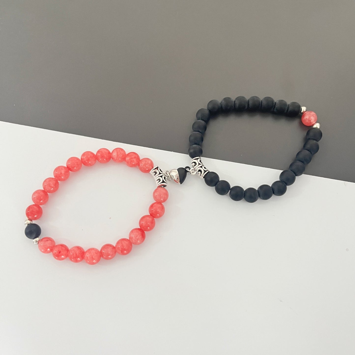 Love Magnet Suction Couple Personalized Niche Design Bracelet