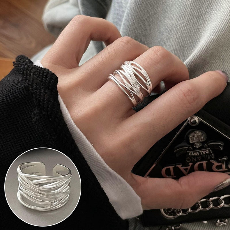 Women's Affordable Luxury Fashion Exquisite Elegant Open Rings