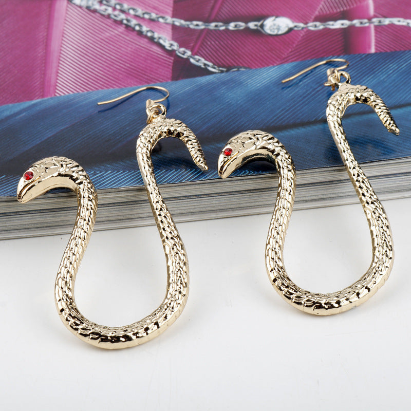 Piece King Of The Sea Seven Warlords Boa Hancock Snake Earrings