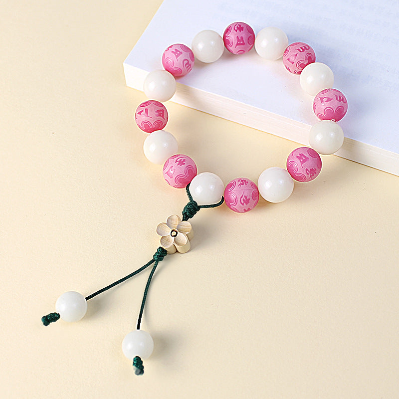 Bodhi Candy Color Single Circle Pliable Temperament High Throw Three Bracelets