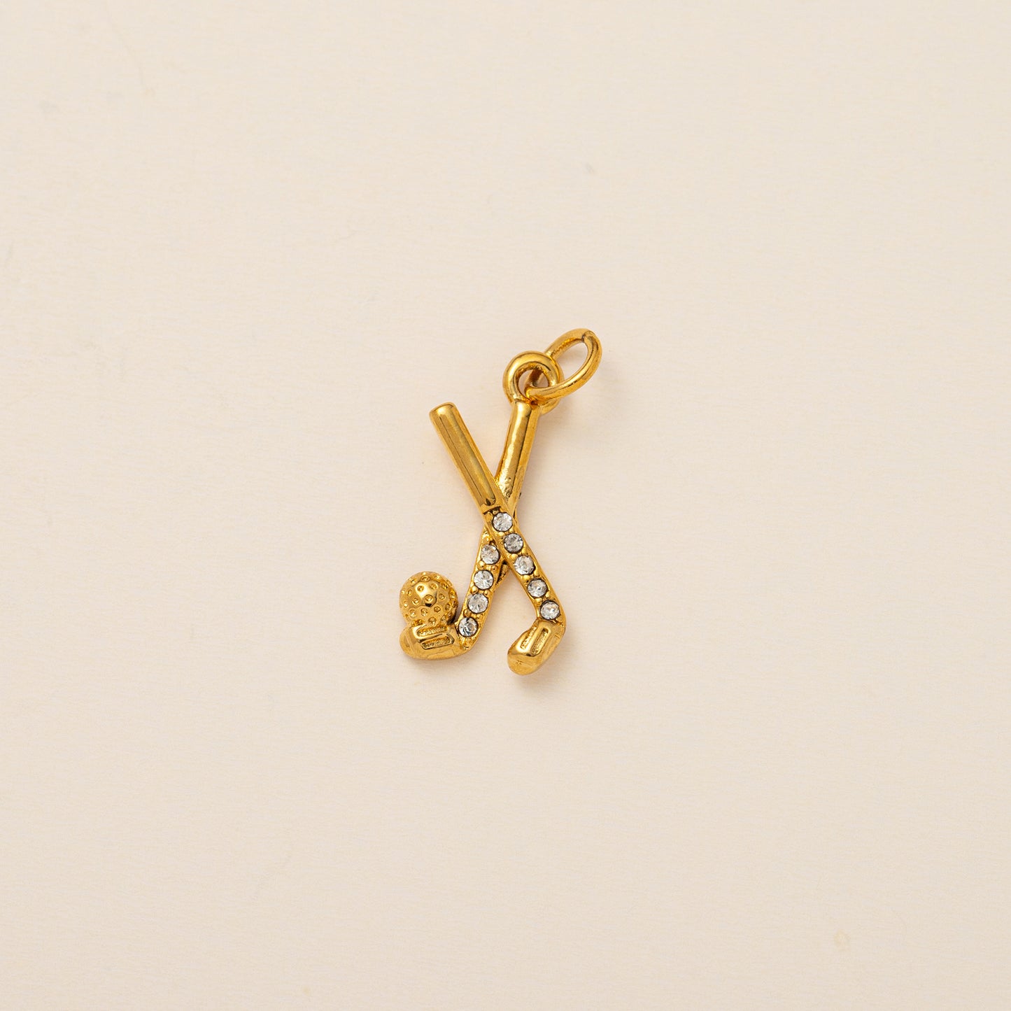 Innovative Volleyball Hockey Furnace Vacuum Gold Pendants